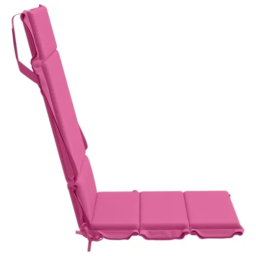 Jastučići za stolice s visokim naslonom - 4 komada GEMERT 4 pcs - Roza (poliester) 120 x 50 x 3 cm 4 Cijena
