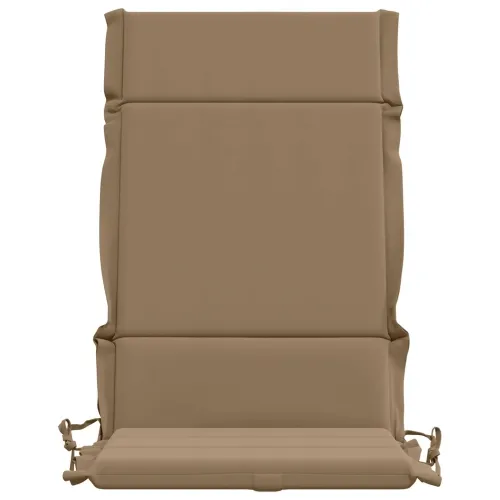 Jastučići za stolice s visokim naslonom - 6 komada GEMERT 6 pcs - Taupe (poliester) 120 x 50 x 3 cm 6 Cijena