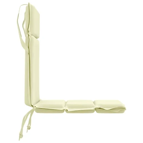 Jastučići za stolice s visokim naslonom - 6 komada GEMERT 6 pcs - Krem (poliester) 110 x 50 x 3 cm 6 Cijena