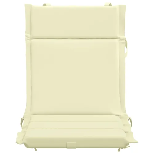 Jastučići za stolice s visokim naslonom - 6 komada GEMERT 6 pcs - Krem (poliester) 110 x 50 x 3 cm 6 Cijena