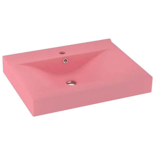 Luksuzni Lavabo - Umivaonik mat ružičasti 60 x 46 cm keramički - Mat ružičasta Cijena