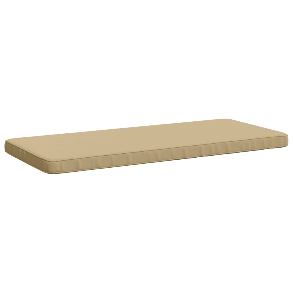 Jastučić za klupu - 1 dio VUGHT 100% poliester Bež - Bež 100 x 50 x 5 cm Poliester
