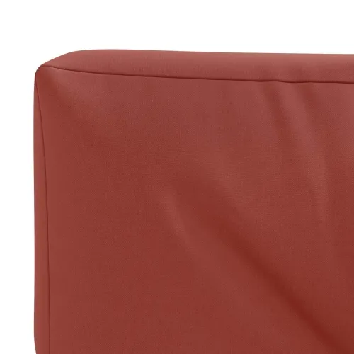 Jastučić za palete VIANEN 100% poliester Crvena - Crvena 120 x 40 x 12 cm Cijena