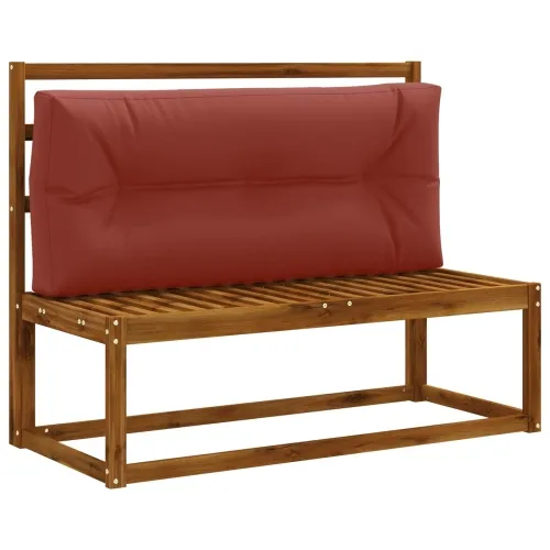 Jastučić za palete VIANEN 100% poliester Crvena - Crvena 120 x 60 x 12 cm Cijena