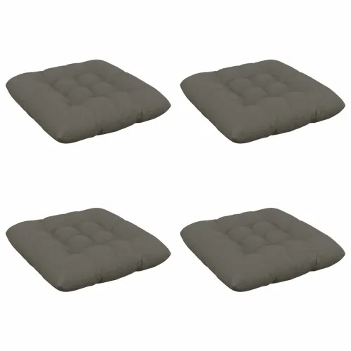 Jastučići za sjedenje VIANEN 4 kom. 100% poliester Siva - Siva 60 x 60 x 12 cm Cijena