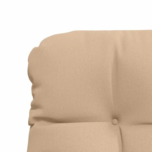 Jastučići za stolice s visokim naslonom - 2 komada VIANEN - Pijesak 120 x 50 x 8 cm 2 Cijena