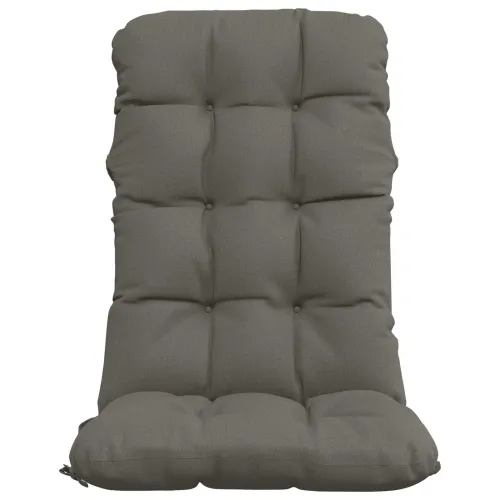 Jastučići za stolice s visokim naslonom - 2 komada VIANEN - Siva 120 x 50 x 8 cm 2 Cijena