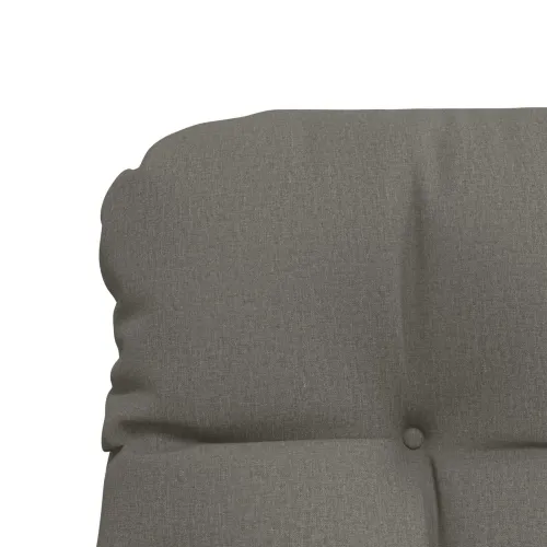 Jastučići za stolice s visokim naslonom - 2 komada VIANEN - Siva 120 x 50 x 8 cm 2 Cijena
