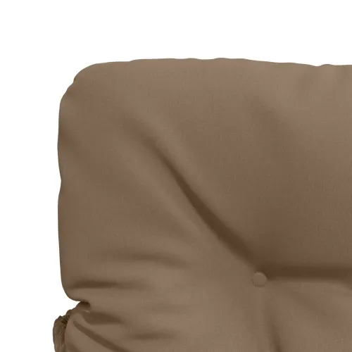 Jastučići za stolice s visokim naslonom - 2 komada VIANEN - Sivosmeđa 100 x 50 x 8 cm 2 Cijena