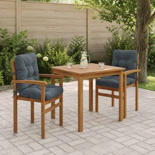 Jastučići za stolice s visokim naslonom - 2 komada VIANEN - Plava 100 x 50 x 8 cm 2 Cijena