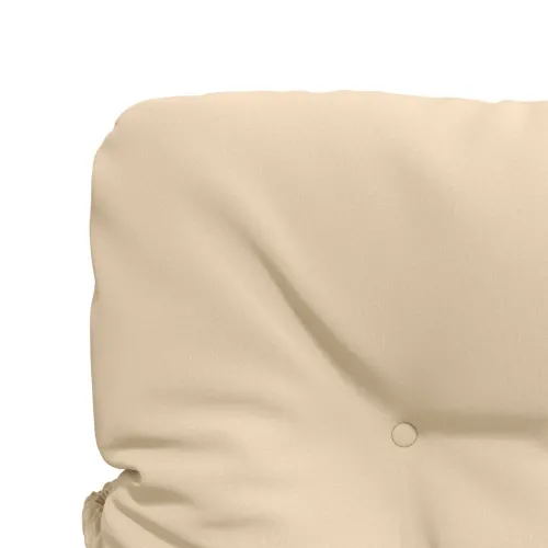 Jastučići za stolice s visokim naslonom - 6 komada VIANEN - Krem 100 x 50 x 8 cm 6 Cijena