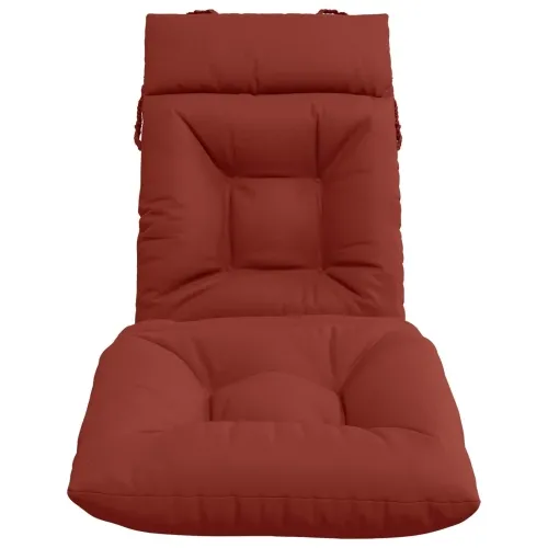 Jastučić za ležaljku VIANEN 100% poliester Crvena - Crvena 200 x 50 x 8 cm Cijena