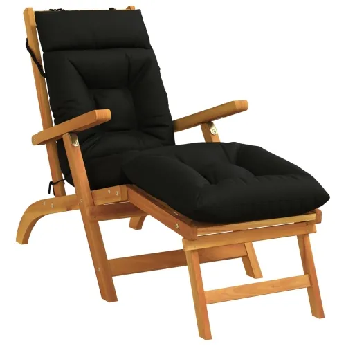 Jastučić za ležaljku VIANEN 100% poliester Crna 200 x 60 x 8 cm - Crna 200 x 60 x 8 cm Cijena