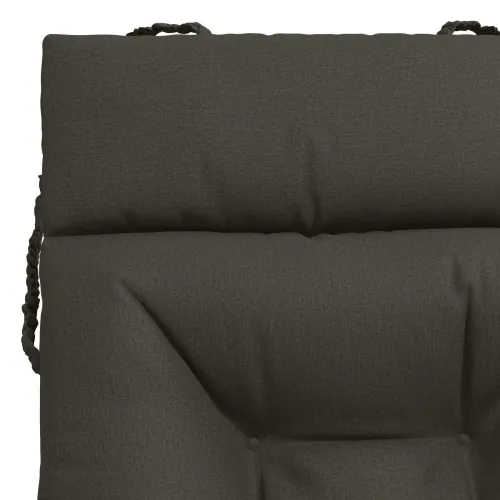 Jastučić za ležaljku VIANEN 100% poliester Antracit - Antracit 200 x 60 x 8 cm Cijena