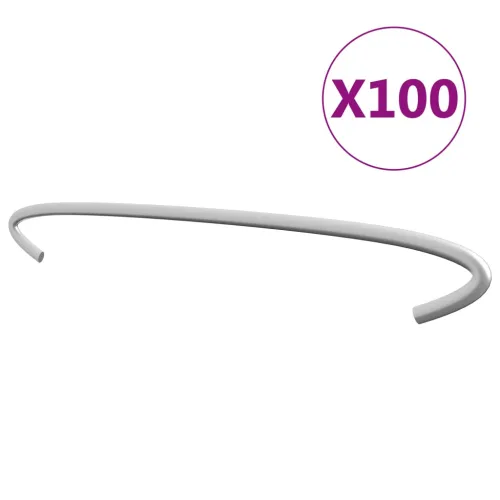 Gabionske kuke 100 kom od pocinčanog čelika 30 cm - 30 cm 100 Cijena