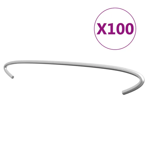 Gabionske kuke 100 kom od pocinčanog čelika 50 cm - 50 cm 100 50 cm 100 Cijena