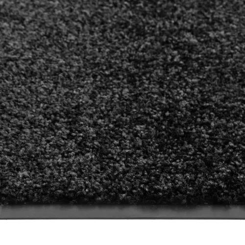 Otirač perivi crni 120 x 180 cm - Crna 120 x 180 cm 1 Cijena