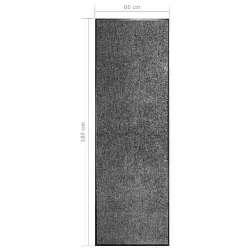 Otirač perivi antracit 60 x 180 cm - Antracit 60 x 180 cm Cijena