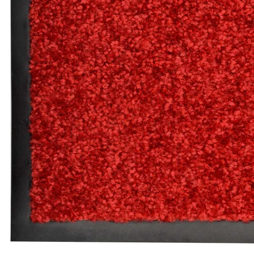Otirač perivi crveni 90 x 150 cm - Crvena 90 x 150 cm 1 Cijena