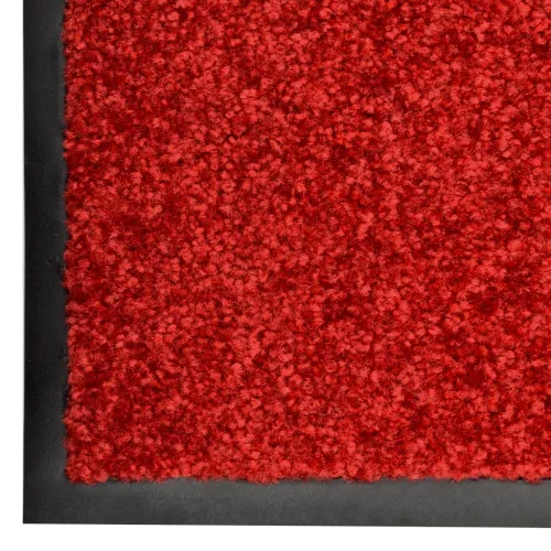 Otirač perivi crveni 120 x 180 cm - Crvena 120 x 180 cm 1 Cijena