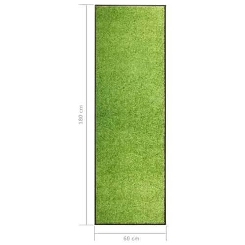 Otirač perivi zeleni 60 x 180 cm - Zelena 60 x 180 cm 1 Cijena