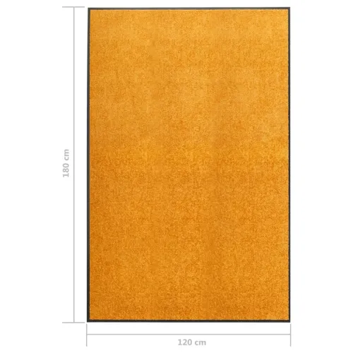 Otirač perivi narančasti 120 x 180 cm - Narančasta 120 x 180 cm 1 Cijena