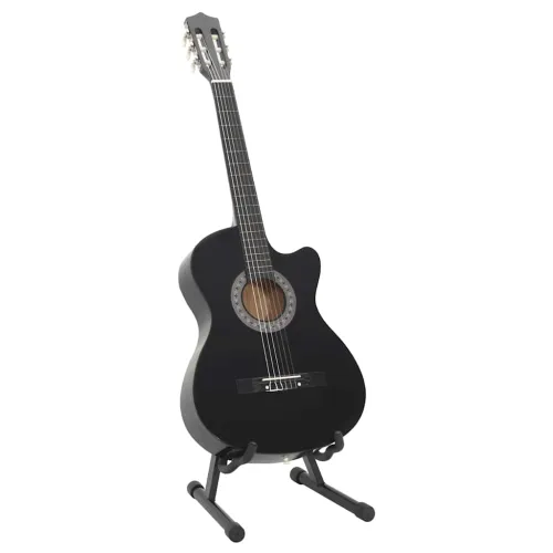 12-dijelni set klasične gitare Western sa 6 žica crni 38 ” - Crna 38” Cijena