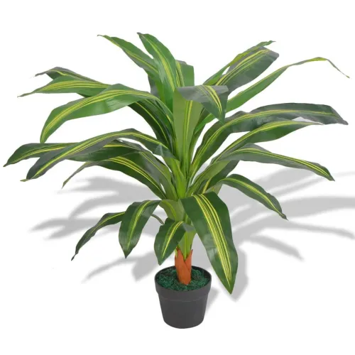 Umjetna biljka Dracena s posudom 90 cm Zelena - Zmajevac / 90 cm Cijena