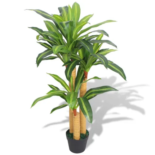 Umjetna biljka Dracena s posudom 100 cm Zelena - Zmajevac / 100 cm Cijena