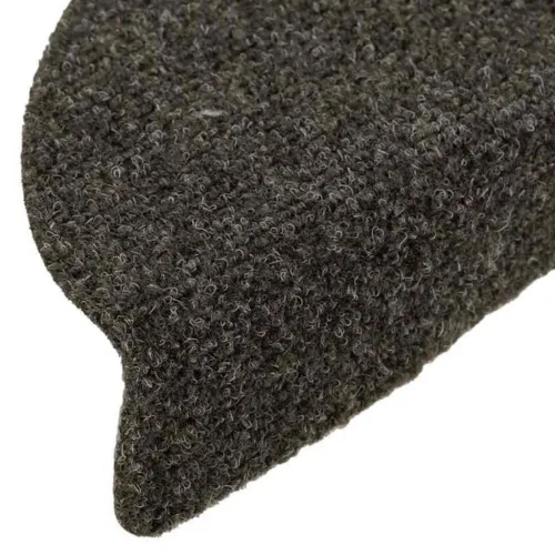 Prostirke za stepenice, samoljepljive, 15 kom 56x17x3 cm, antracit, poluokrugle - Antracit 56 x 17 x 3 cm 15 Cijena