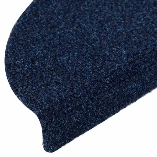 Prostirke za stepenice, samoljepljive, 15 kom 56x17x3 cm, tamnoplave, poluokrugle - Mornarsko plava 56 x 17 x 3 cm 15 Cijena