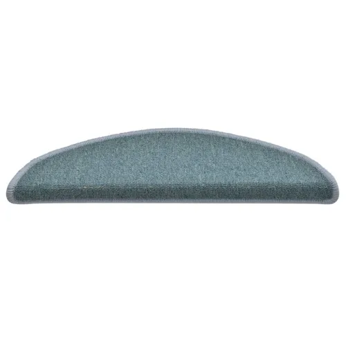Prostirke za stepenice 15 kom 56x17x3 cm morsko plave poluokrugle - Morsko plava 56 x 17 x 3 cm 15 Cijena