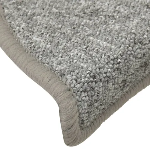 Prostirke za stepenice 15 kom 56x17x3 cm svijetlo sive poluokrugle - Bijela i siva 56 x 17 x 3 cm 15 Cijena