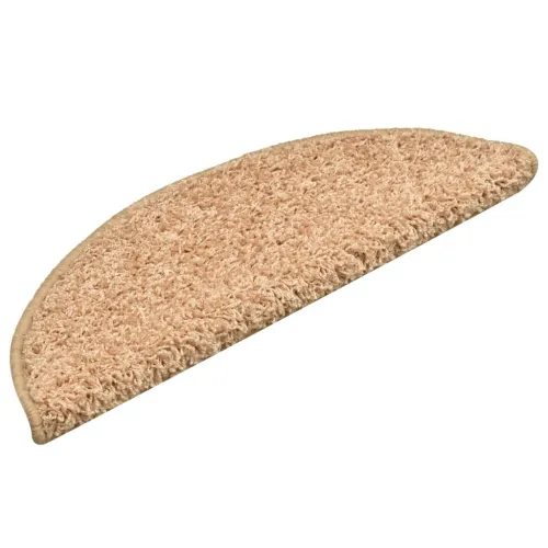 Prostirke za stepenice 15 kom 56x17x3 cm zlatne poluokrugle - Zlatno 56 x 17 x 3 cm 15 Cijena