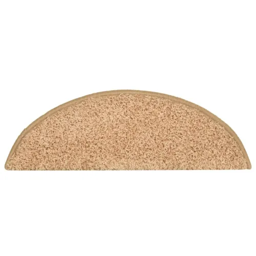 Prostirke za stepenice 15 kom 56x17x3 cm zlatne poluokrugle - Zlatno 56 x 17 x 3 cm 15 Cijena