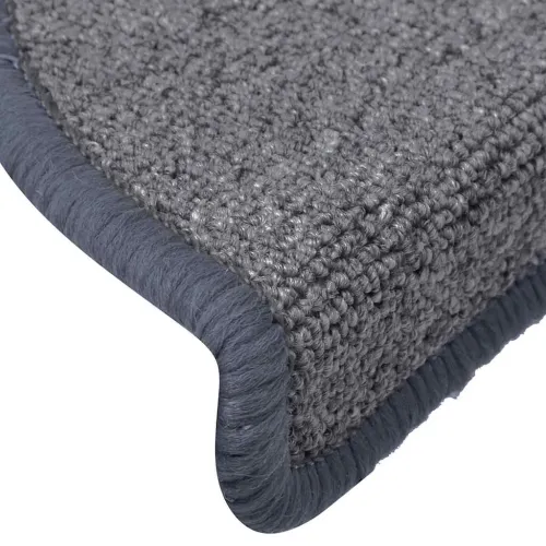 Prostirke za stepenice 15 kom 65x24x4 cm svijetlo sive i plave poluokrugle velike - Svjetlosiva i plava 65 x 24 x 4 cm 15 Cijena