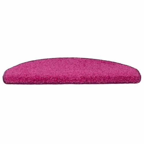Prostirke za stepenice 15 kom 65x21x4 cm ružičaste poluokrugle velike - Ružičasta 65 x 21 x 4 cm 15 Cijena
