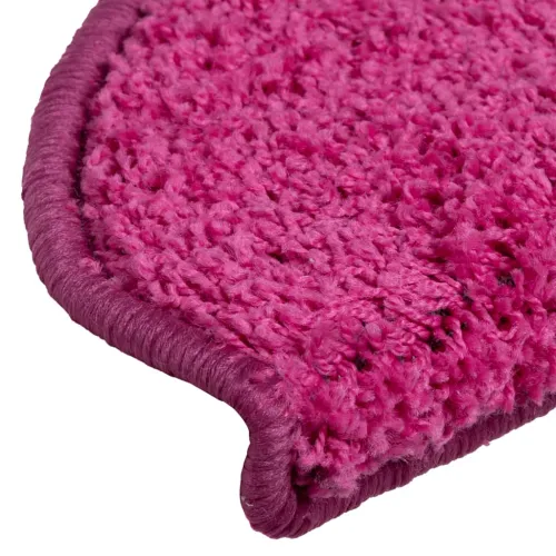 Prostirke za stepenice 15 kom 65x21x4 cm ružičaste poluokrugle velike - Ružičasta 65 x 21 x 4 cm 15 Cijena