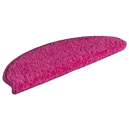 Prostirke za stepenice 15 kom 65x21x4 cm ružičaste poluokrugle velike - Ružičasta 65 x 21 x 4 cm 15 Cijena