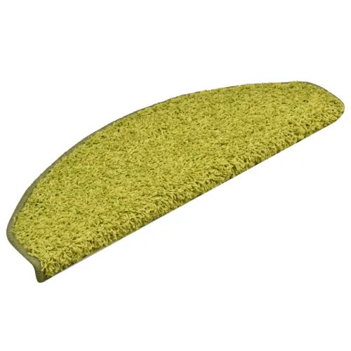 Prostirke za stepenice 15 kom 65x21x4 cm Zelene poluokrugle velike - Zelena 65 x 21 x 4 cm 15 Cijena