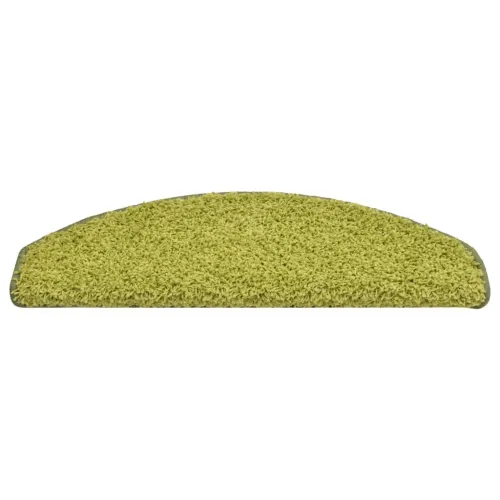 Prostirke za stepenice 15 kom 65x21x4 cm Zelene poluokrugle velike - Zelena 65 x 21 x 4 cm 15 Cijena