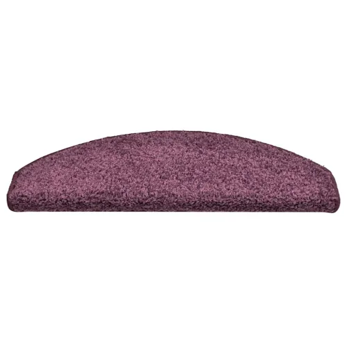 Prostirke za stepenice 15 kom 65x21x4 cm tamnoljubičaste poluokrugle velike - tamnoljubičasta 65 x 21 x 4 cm 15 Cijena
