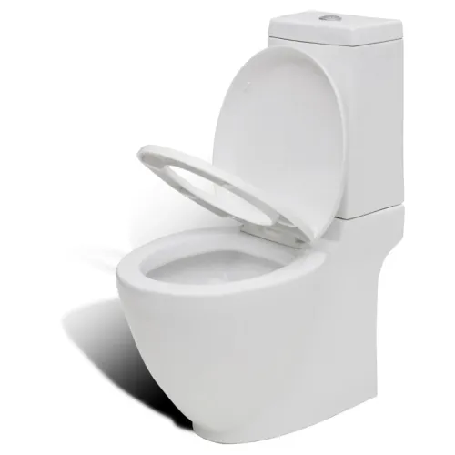 Set toaletne školjke i bidea bijeli keramički Cijena