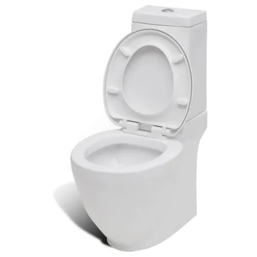 Set toaletne školjke i bidea bijeli keramički Cijena