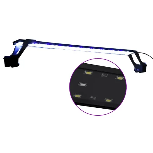 Akvarijsko LED svjetlo sa stezaljkama 75 - 90 cm plavo-bijelo - 75-90 cm 75-90 cm Cijena