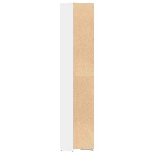 Kupaonski ormarić bijeli 30 x 30 x 183,5 cm konstruirano drvo - Bijela S ručkom 1 1 Cijena