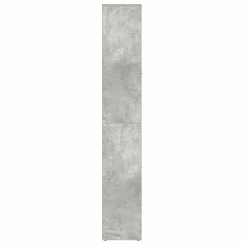 Kupaonski ormarić boja betona 30x30x183,5 cm konstruirano drvo - Beton siva S ručkom Cijena