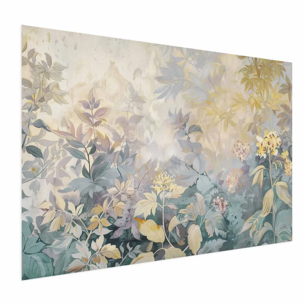 Plakat - Tapestry Pattern in Colorful Flowers 30x21 Bez okvira