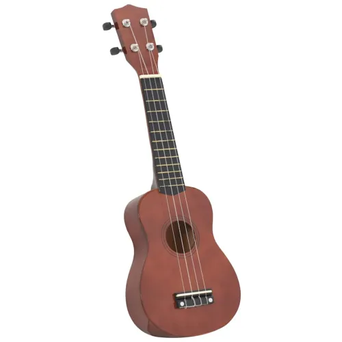Set ukulelea Soprano s futrolom za djecu Natural 21 - Tamno smeđa 21 Cijena