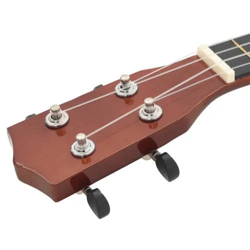 Set ukulelea Soprano s futrolom za djecu Natural 21 - Tamno smeđa 21 Cijena